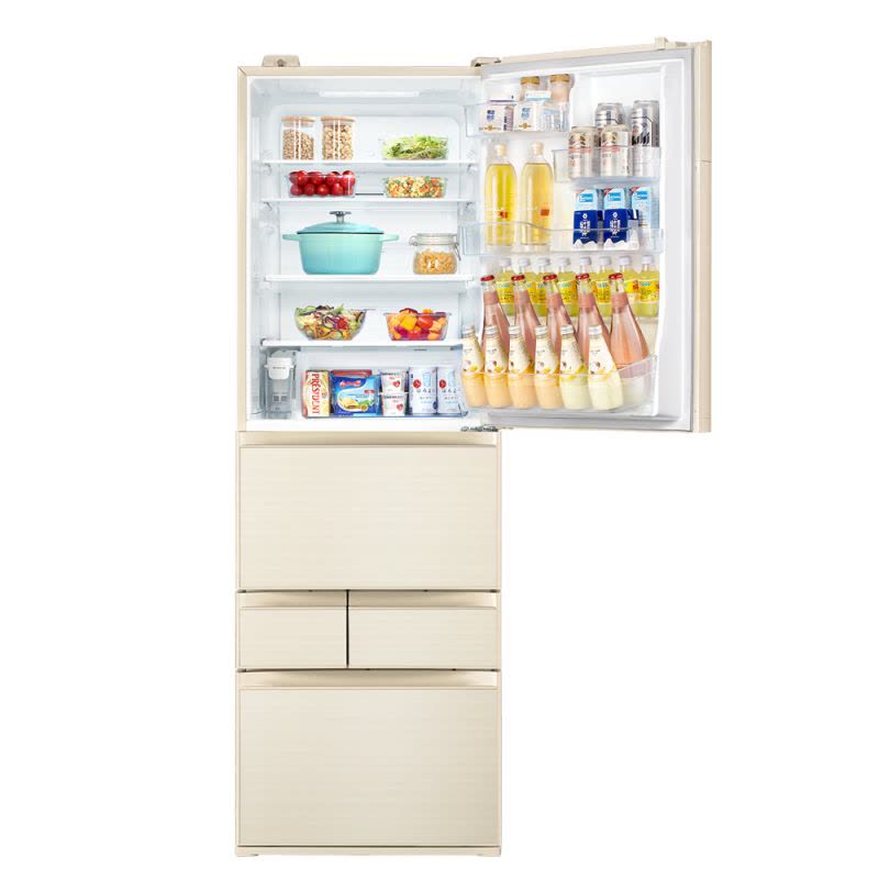 东芝(Toshiba)GR-RM436WE-PG2A6 415升 多门 冰箱 祥云金图片