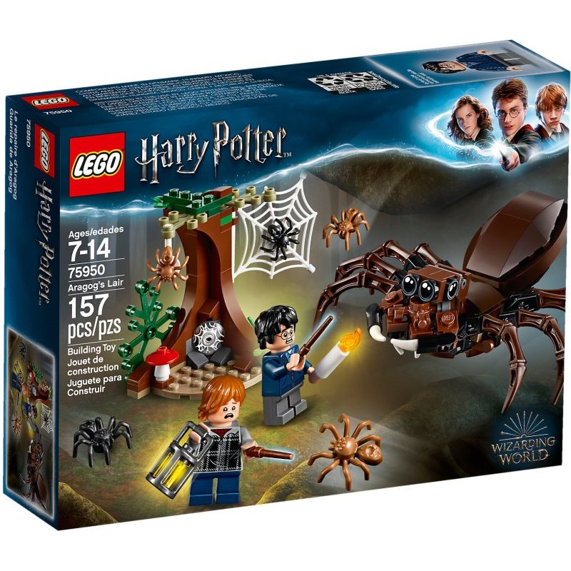 乐高(LEGO)哈利波特系列 勇闯禁忌森林 75950 儿童塑料积木玩具157块 7-14岁