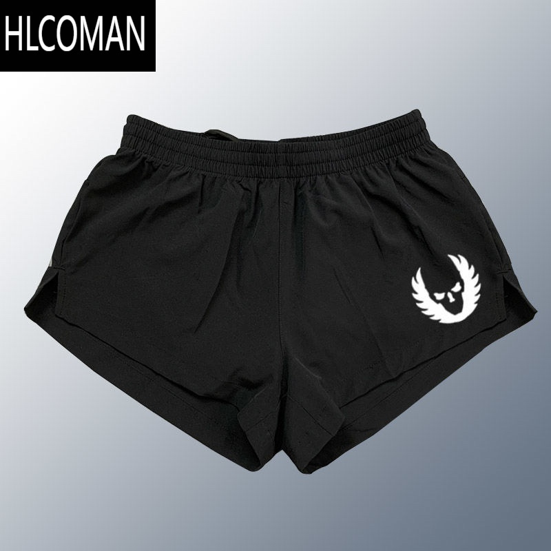HLCOMAN沃兰马拉松跑步短裤男三分裤速干夏薄训练田径裤宽松健身运动裤夏