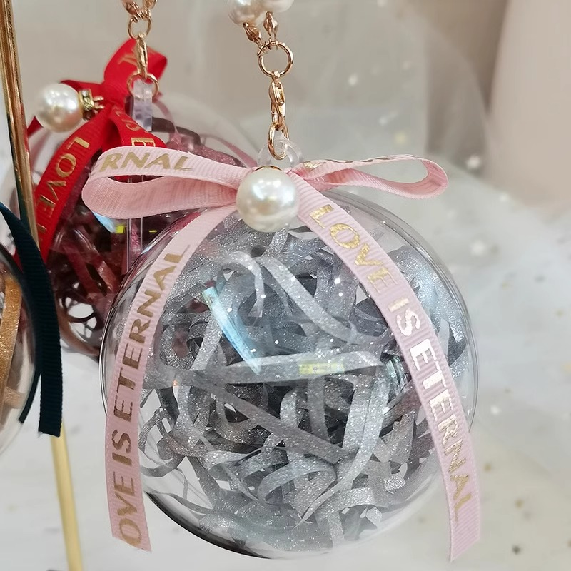 糖果盒8cm酒红色含拉菲草 墨绿色含拉菲草 单位:个高清大图