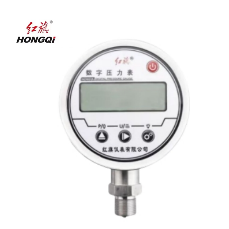 红旗 数字压力表数显压力表 YS-100 0-1MPA 块