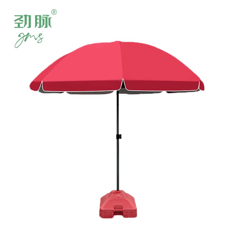 劲脉 遮阳伞 2米单层+底座 把高清大图