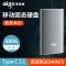 爱国者(aigo)S02 500GB USB3.1移动固态硬盘(PSSD)金属抗震防摔高速读写 灰色 (单位:个)