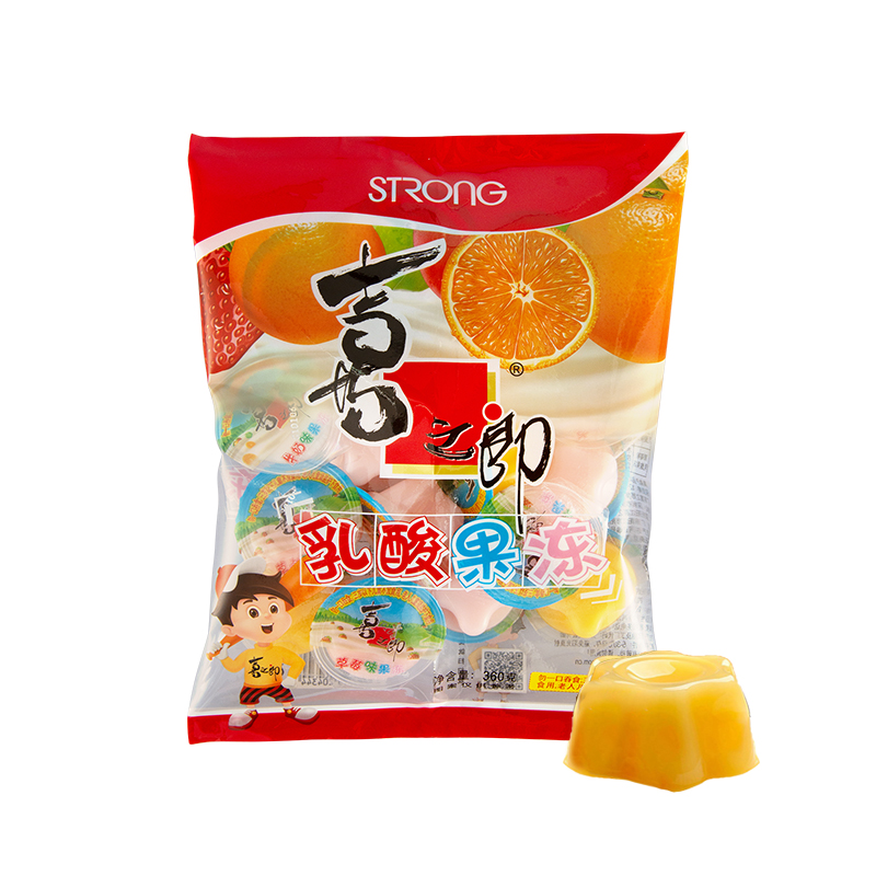 喜之郎 乳酸果冻 360g/袋