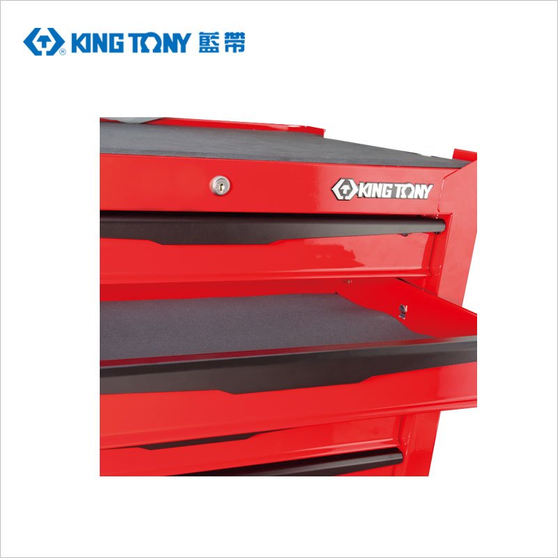 藍帶 防倾斜防撞七抽工具车 87934-7BF