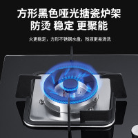 创维(Skyworth)燃气灶双灶具 5.2KW大火力家用猛火台式灶双灶炉具煤气灶不锈钢灶台JZT-Z2165(天然气)