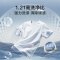[官方正品]小天鹅滚筒洗衣机全自动家用10公斤纯平自由嵌 1.21超高洗净比变频一级能效羽绒服洗 单洗TG10V28T