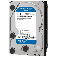 西部数据(WD)蓝盘 3TB台式机机械硬盘 SATA6Gb/s 5400转64M缓存 (WD30EZRZ)