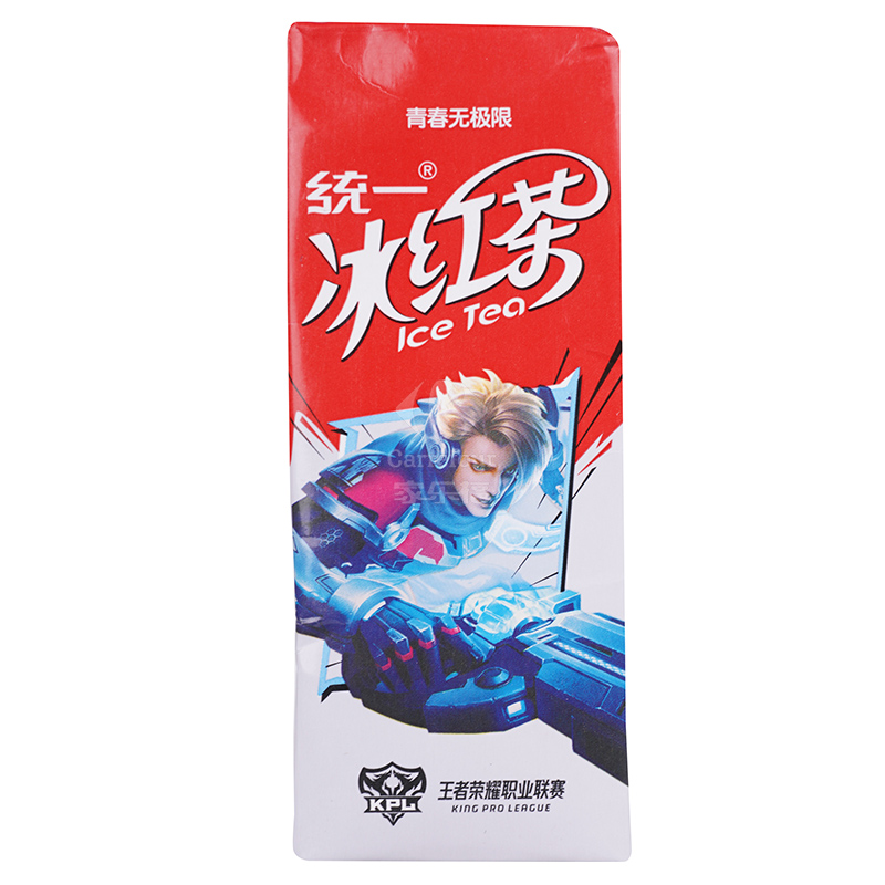 统一 冰红茶 250ml*24盒/箱 柠檬味茶饮料 更冰爽