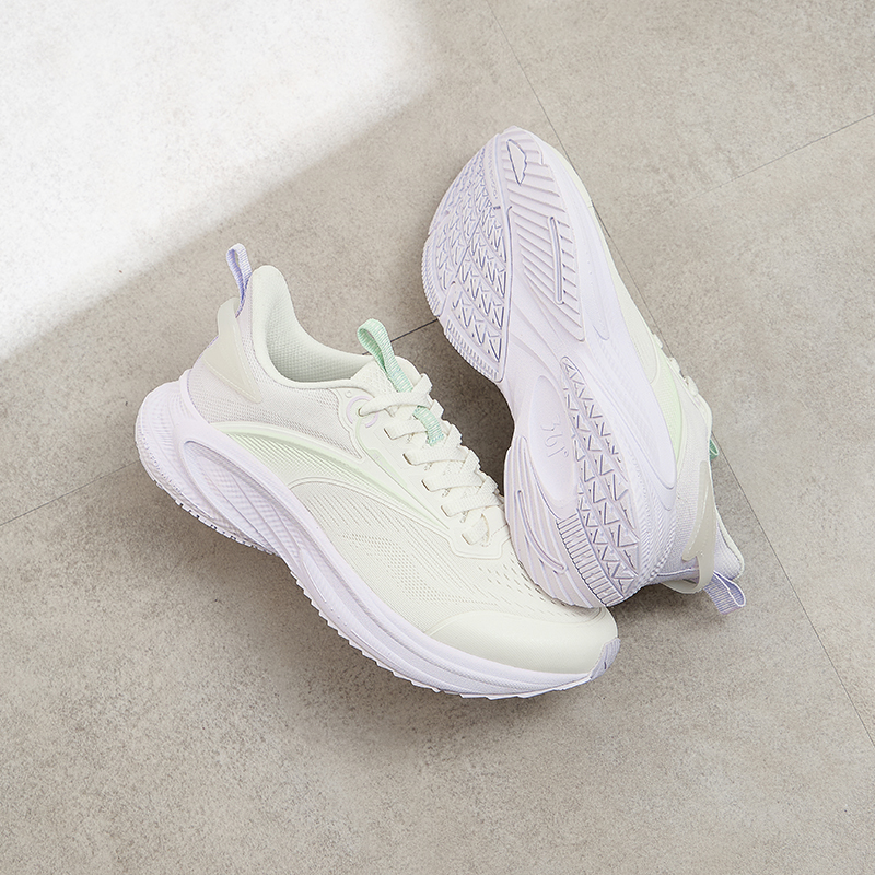 361°女鞋运动鞋新款网面透气跑鞋减震回弹跑步鞋网鞋高清大图