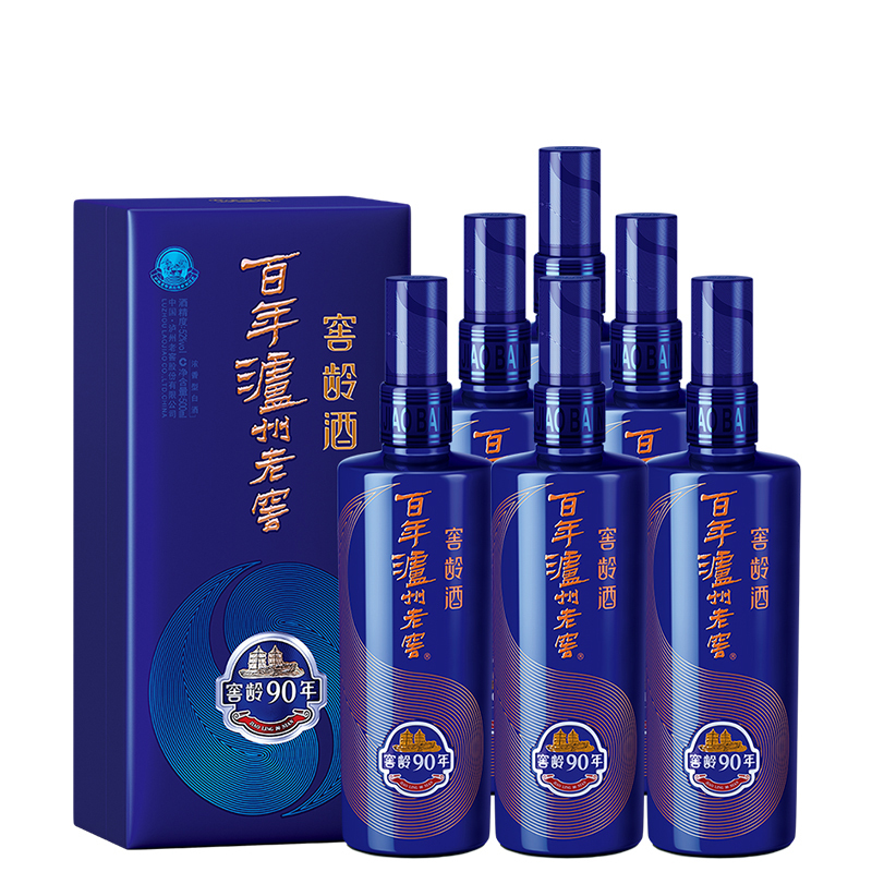 原厂正品假一赔十泸州老窖窖龄酒窖龄90年52度500ml6瓶整箱浓香型高度