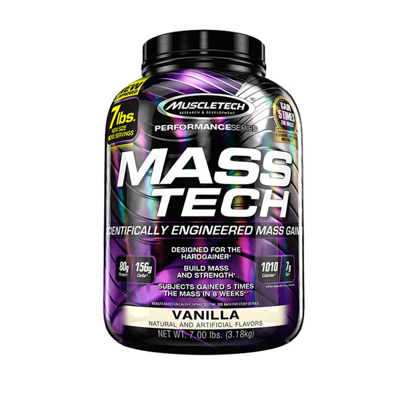 MUSCLETECH 肌肉科技乳清蛋白 香草味蛋白粉7磅/罐 约3180克 美国进口 粉剂