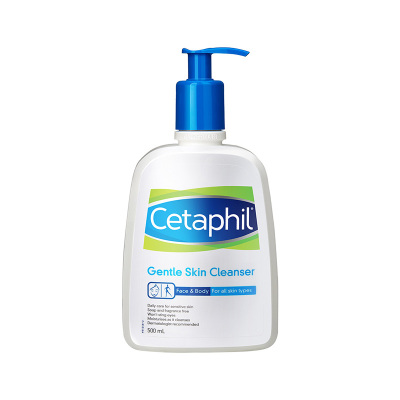 [加拿大原装进口版]Cetaphil 丝塔芙 温和洗面奶 500ml/瓶 经典洁面