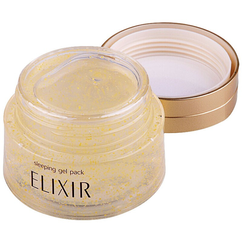 [明星推荐] 资生堂 SHISEIDO 怡丽丝尔ELIXIR WHITE 胶原补水保湿修复睡眠面膜 免洗面膜105g其他