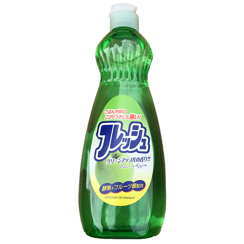 【4件装】火箭石碱洗洁精 600ml 香橙香 *2+青苹果香*2