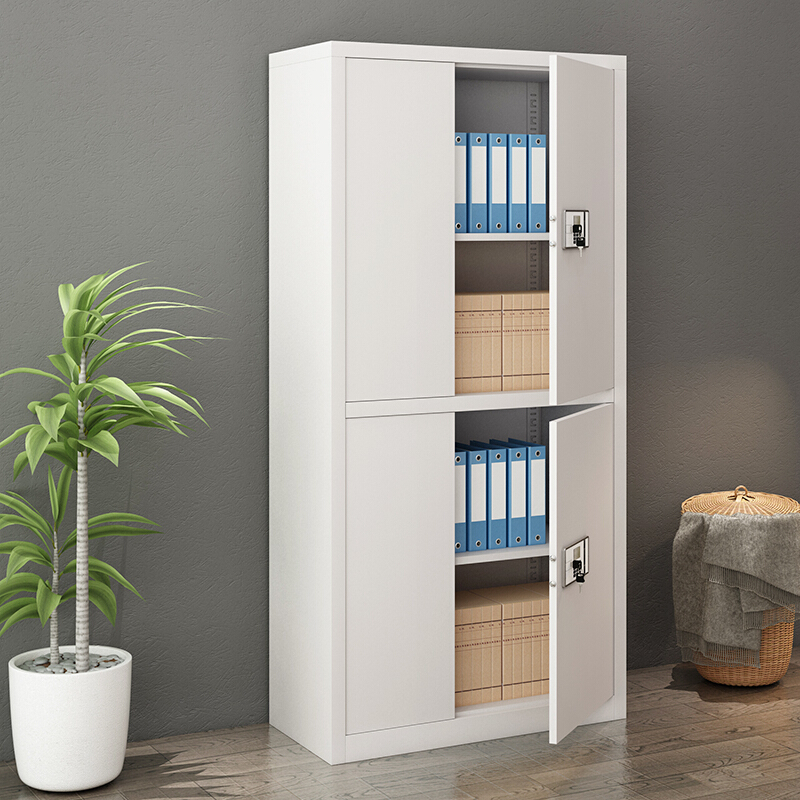 苏美特电子保密柜文件柜资料柜密码锁通双节柜