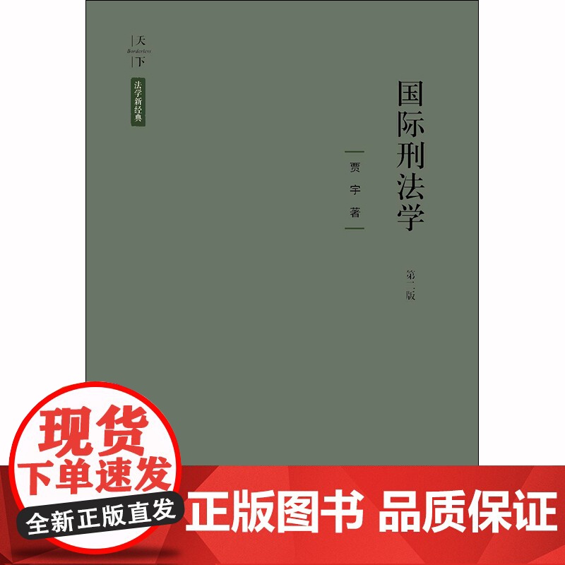 D 天下 法学新经典 国际刑法学 第二版 贾宇著高清大图