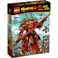 [致敬西游记 粉丝必收]LEGO乐高旗舰店悟空小侠系列80012齐天大圣黄金机甲玩具拼插积木送礼