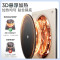 美的(Midea)电磁炉家用爆炒智能2200w大功率铂钻玻璃一体大面板防水炒菜火锅防干烧(单机款)MC-E22B21