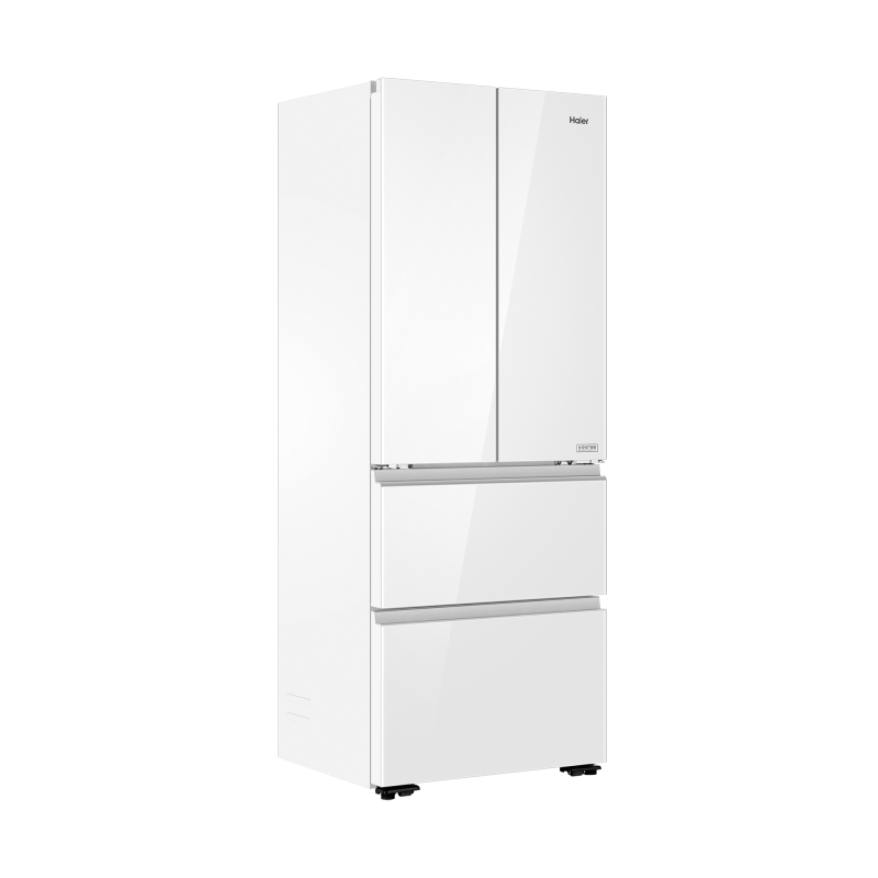 海尔(Haier)413升多门零嵌冰箱 全空间保鲜 阻氧干湿分储 冷冻智能恒温BCD-413WGHFD1BSJU1(白)