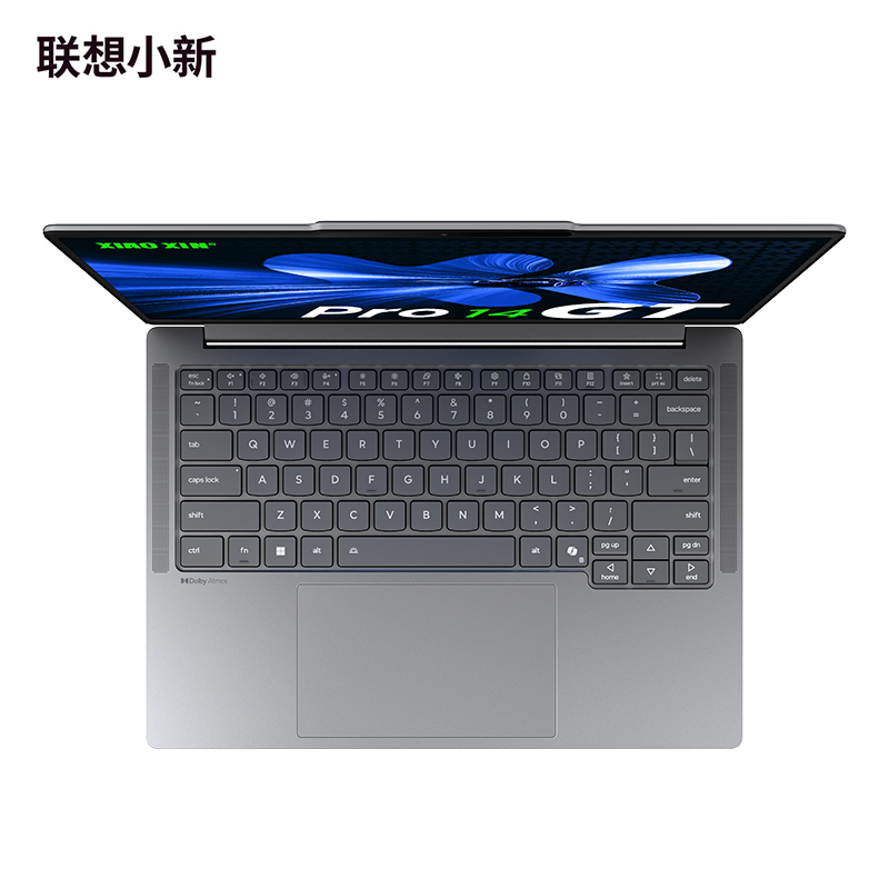 联想小新Pro14GT AI元启版14英寸轻薄笔记本电脑(英特尔酷睿 Ultra9-285H 32G 1TSSD 2.8K OLED 120Hz 集显 深灰色 官方标配高清大图