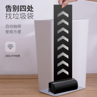 智能感应垃圾桶阿斯卡利(ASCARI)自动家用客厅厨房 带盖电动厕所卫生间卫生桶 黑色15L感应+震动+电池+抽袋盒
