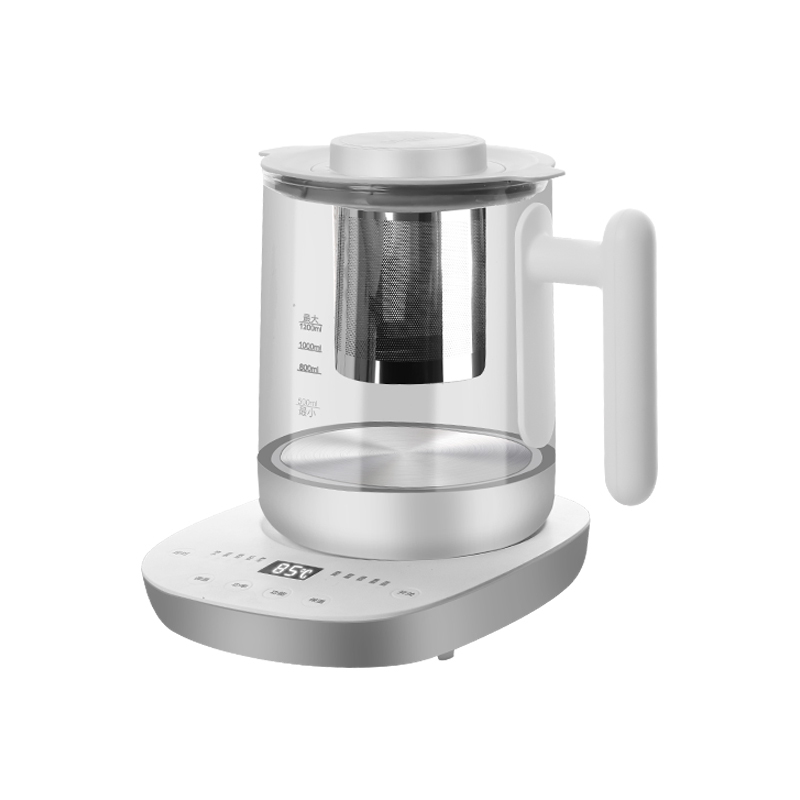 苏宁宜品养生壶全自动加厚玻璃养身花茶壶家用小型烧水壶多功能办公室煮茶器电热水壶/高配