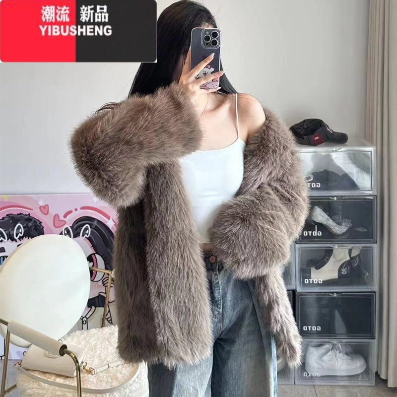 伊布苼yibusheng女士皮草