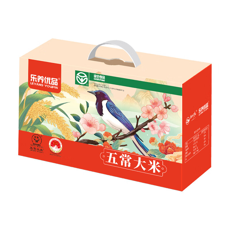乐养优品 五常大米礼盒(喜鹊)5kg