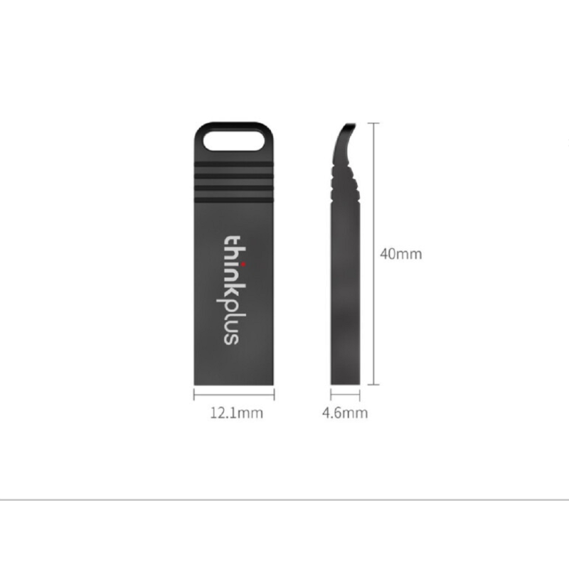联想thinkplus USB2.0金属闪存盘 即插即用U盘 手机平板电脑优盘 MU221闪存盘64G