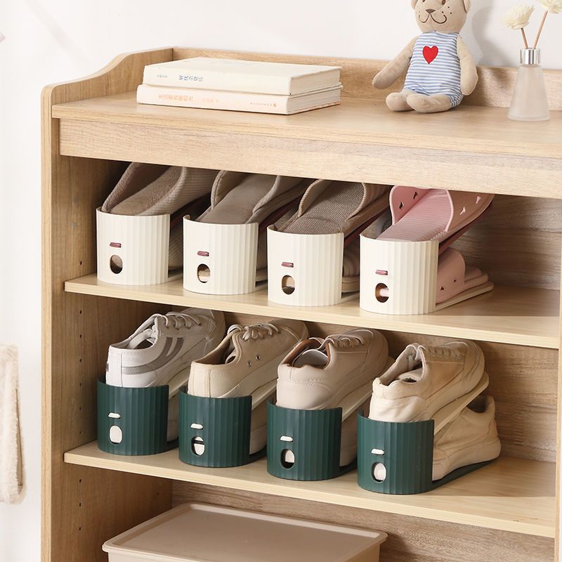 鞋架子简易多层鞋子收纳神器家用可调节门口塑料一体式鞋托放鞋架