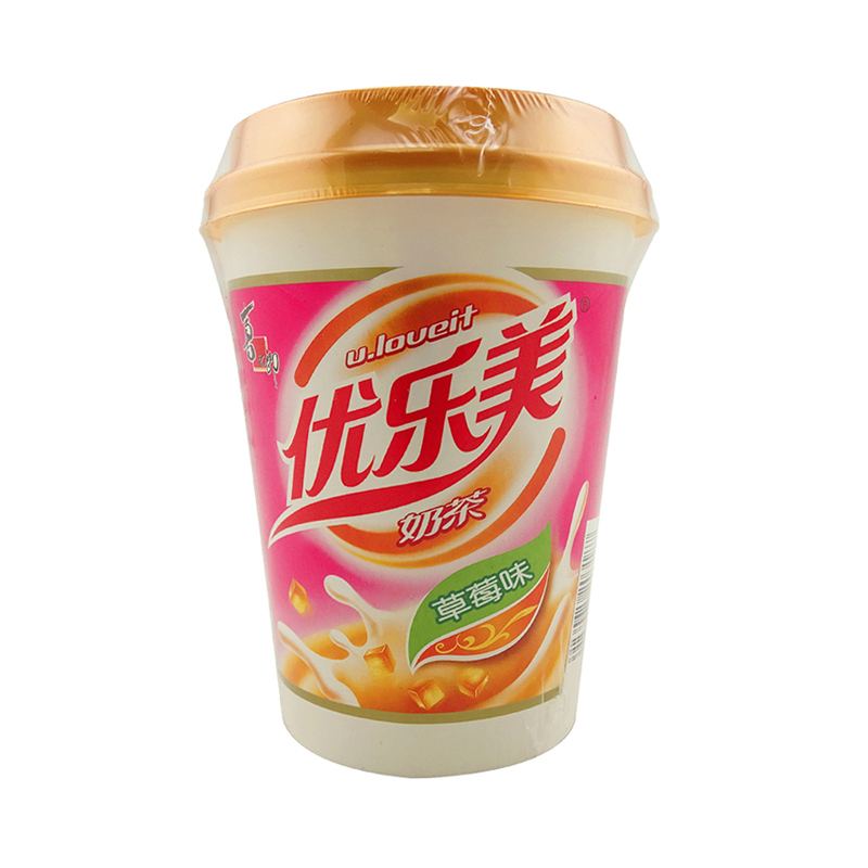 优乐美奶茶 草莓味 80g