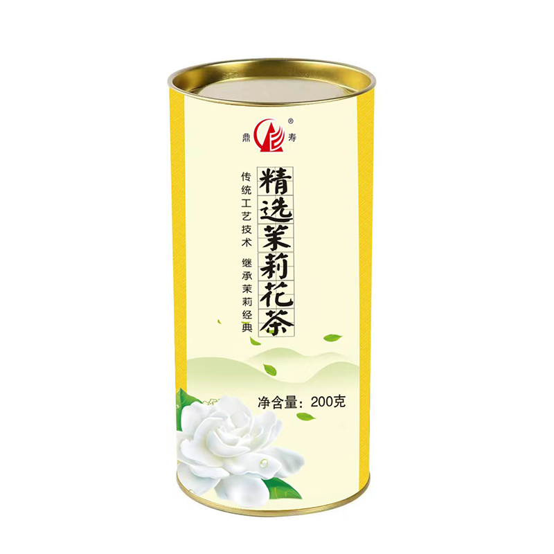 鼎寿精选茉莉花茶200克/罐 200克/罐