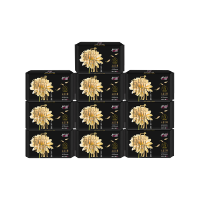 怡丽敏感肌天然洁菌棉柔丝薄410mm10包40片超长夜用护翼姨妈巾