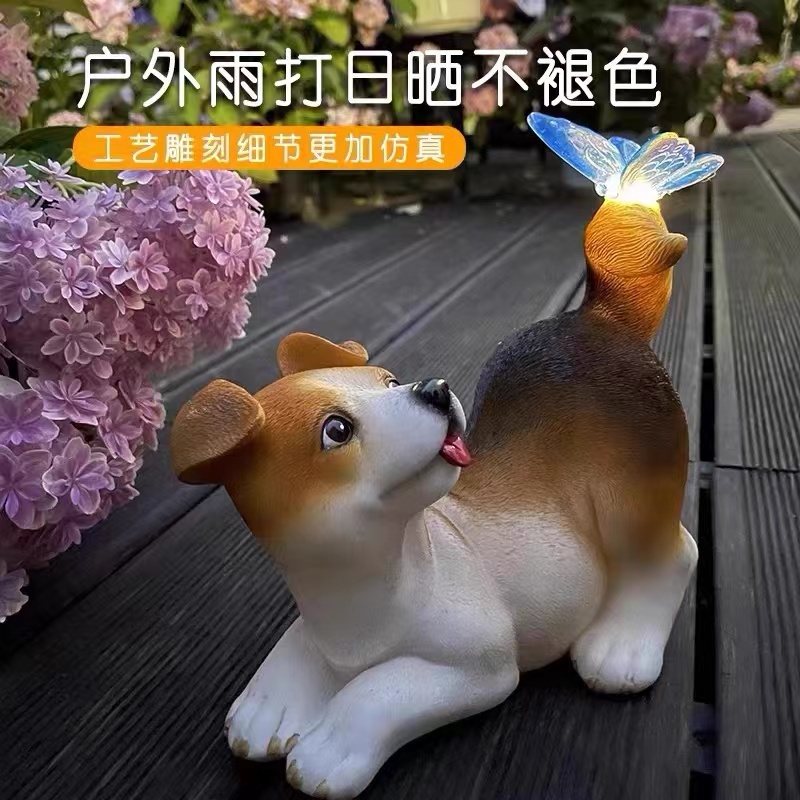 太阳能仿真动物户外可爱兔装饰景观摆件 20个起售高清大图