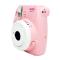 富士(FUJIFILM)INSTAX 一次成像 立拍立得 胶片相机 mini9 粉拼白相机 套餐一(含10张相纸)