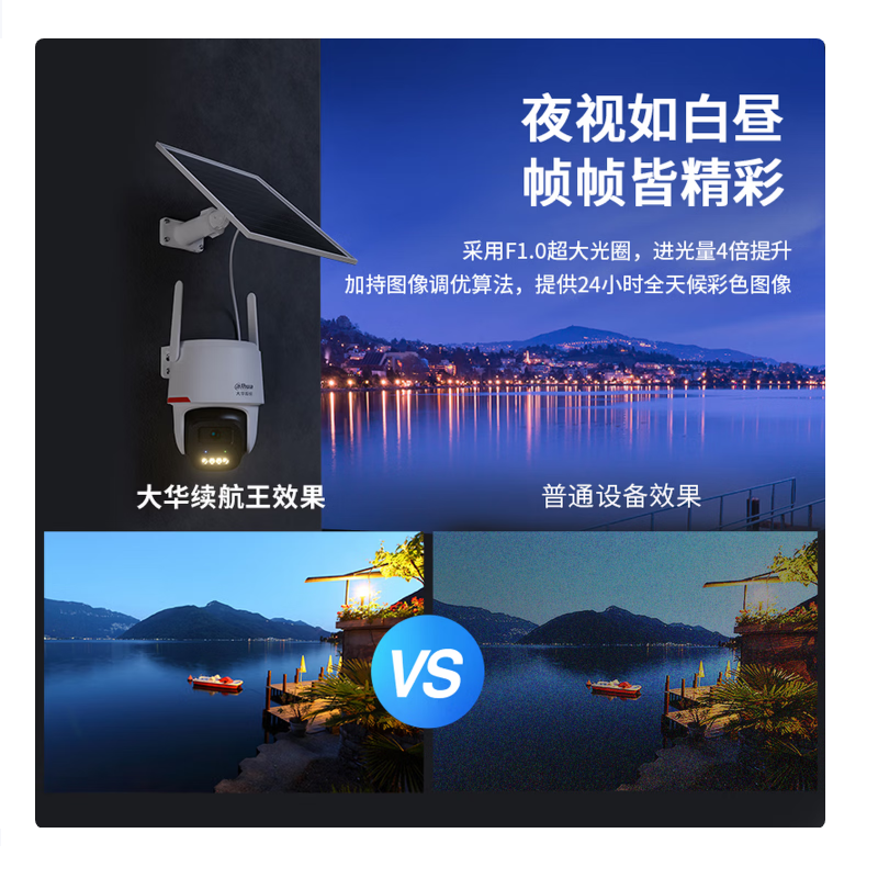 大华太阳能摄像机(流量畅享)DH-P5E-DBS1台高清大图