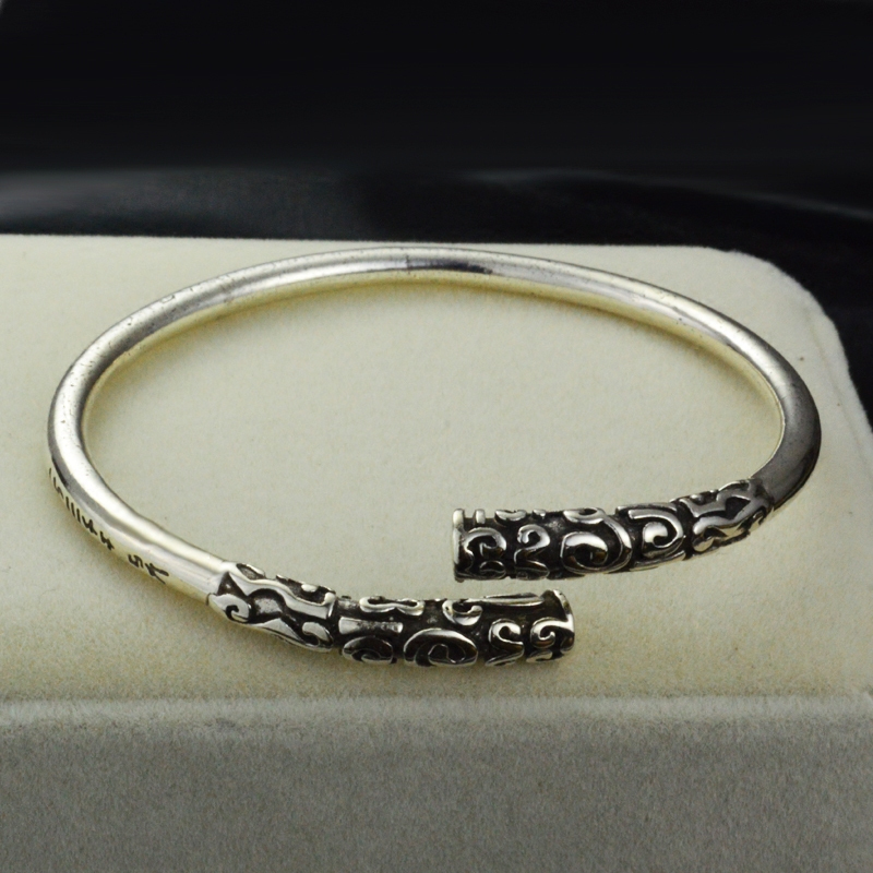 如意金箍棒手镯钛钢简约定海神针紧箍咒镯子男款送女朋友七夕情人节