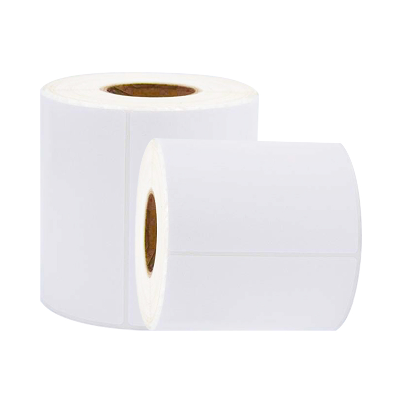 PAKADENI/帕卡德尼 铜版纸不干胶标签 白色 单排 100×85mm 管芯40mm 500张 1卷高清大图