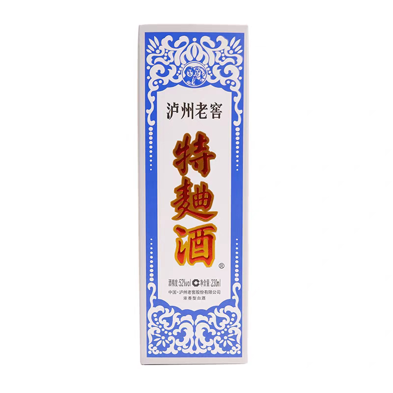 2022年泸州老窖特曲60版 52度浓香型白酒 230ml*12瓶整箱高清大图