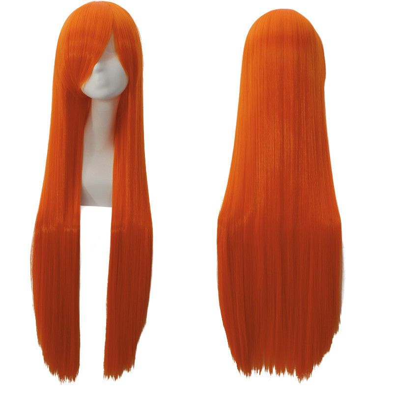 长直发COS假发 万用古装造型100cm动漫假发36色瘦脸Cosplay假发 HZ-063A29(送发网) 60厘米