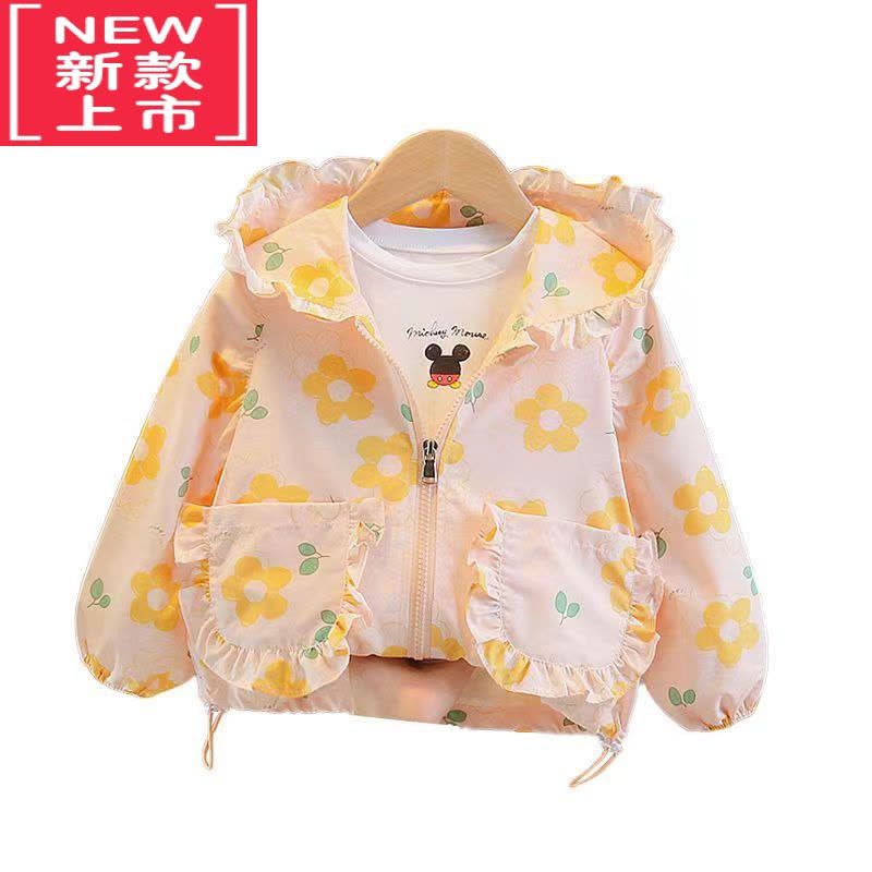 可莉允女童秋冬季棉服外套宝宝洋气薄绒夹克小女孩加绒加厚棉衣保暖棉袄图片