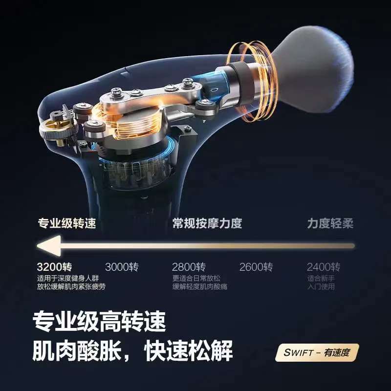 SKG筋膜枪F7 SE 深灰色高清大图