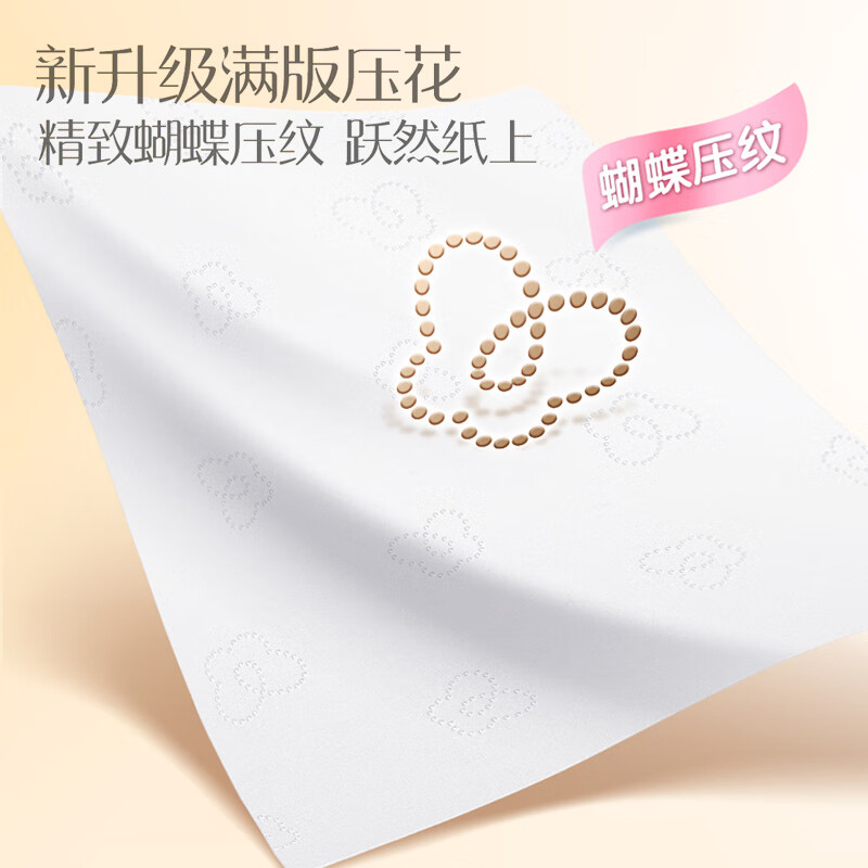 洁柔(Face粉软抽)100抽3层抽纸卫生纸家用实惠装餐巾纸面巾纸PR288-24E-24包(单位:箱)高清大图