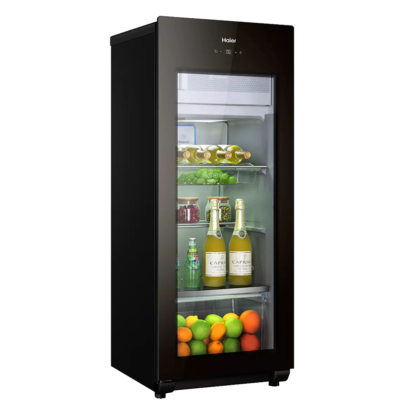 家用水果保鲜柜饮料冷藏柜立式展示柜冰柜办公室客厅旗舰款大风力网红