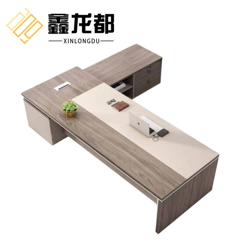 鑫龙都班台2.4米套高清大图