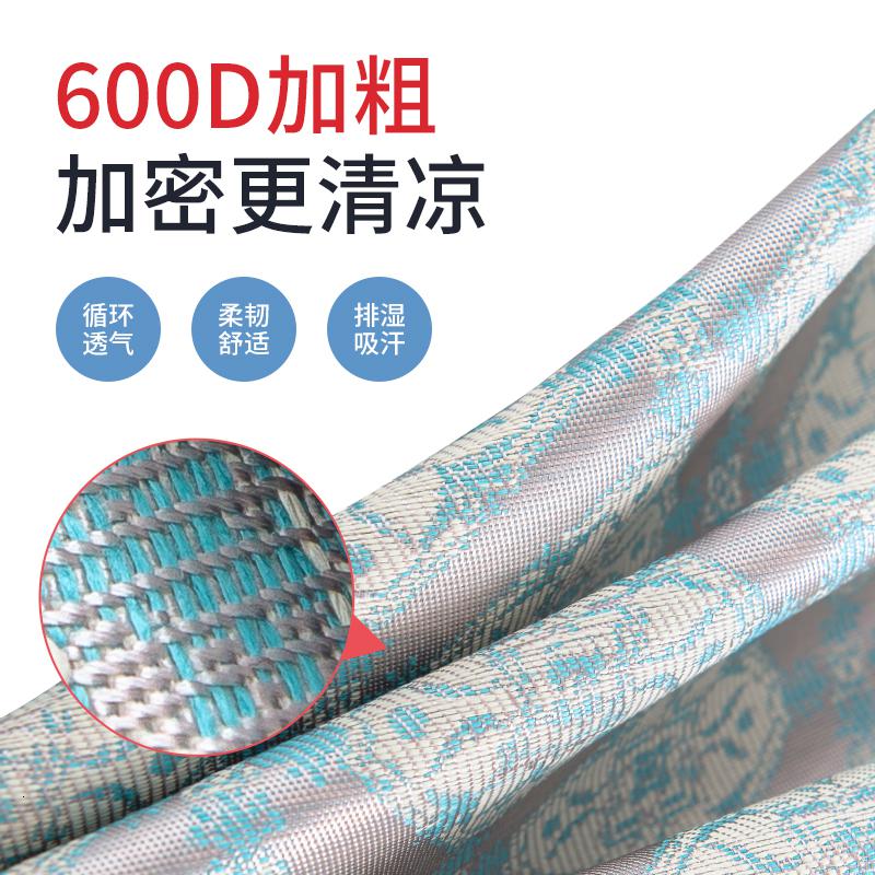 美帮汇冰丝凉席三件套1.8m床夏季席子1.5米可水洗折叠夏凉席1.2空调软席高清大图