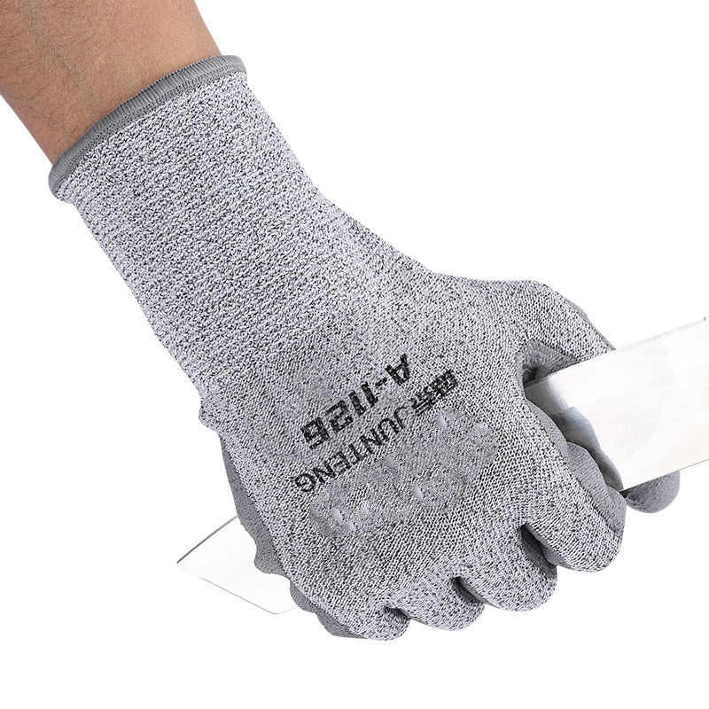 防切割手套劳保5级防护耐磨工作杀鱼搬运玻璃园艺修剪防刺防刀割