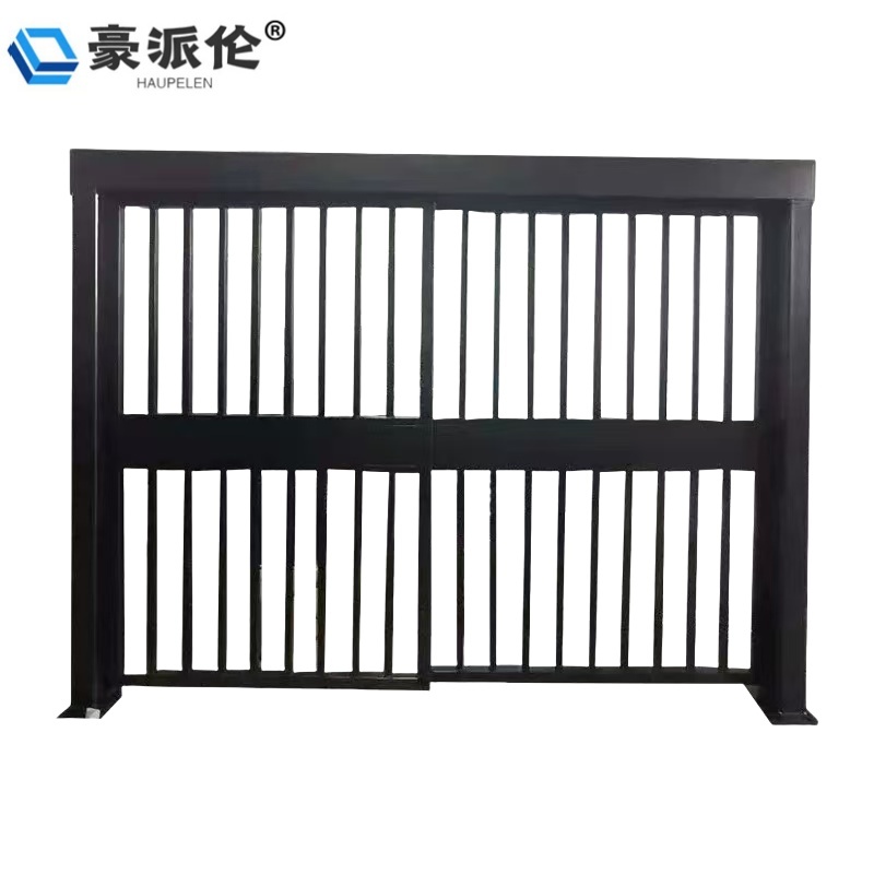 豪派伦电动平移门黑色高清大图