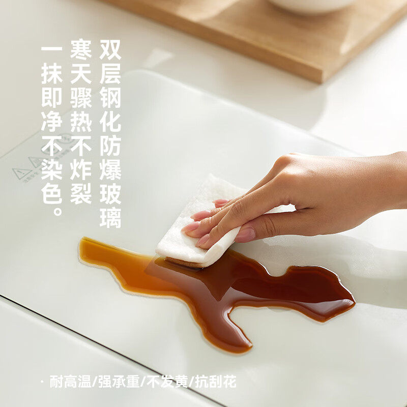 OLAYKS立时暖菜板80cm钢化玻璃折叠即开即热OLK-NC02高清大图